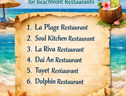 10% Discount Voucher for Beachfront Restaurants